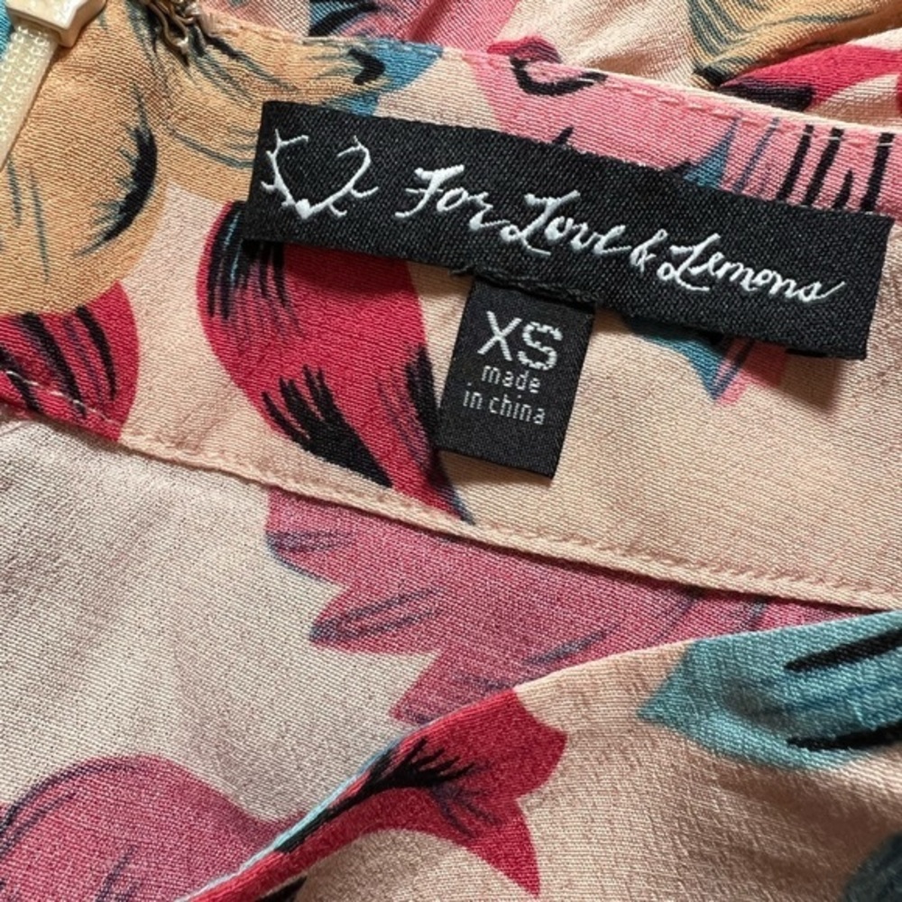 For Love and Lemons Tropical Floral Skirt size XS - Picture 8 of 8